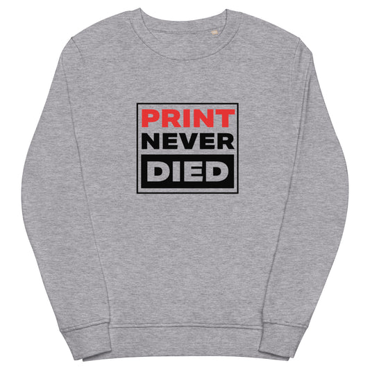 Unisex organic sweatshirt