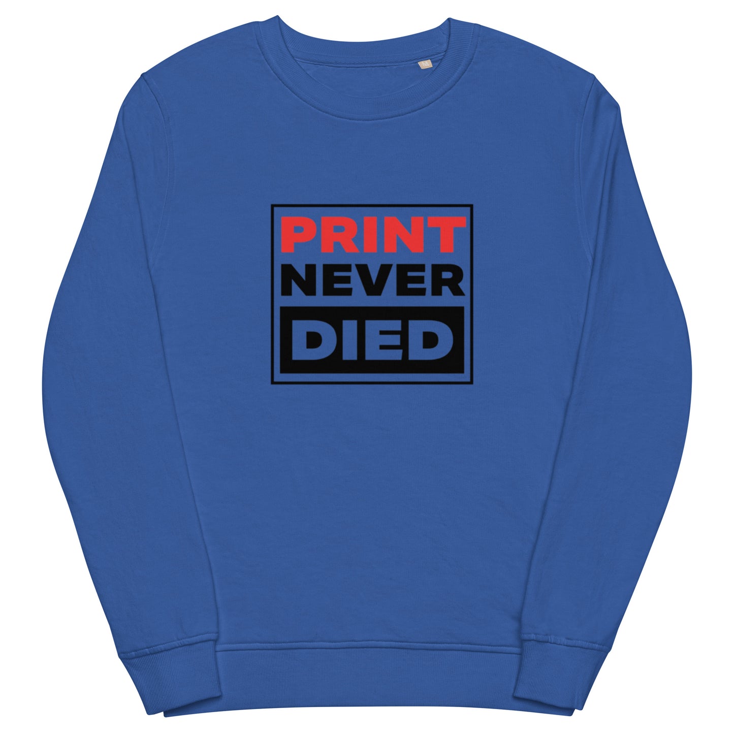 Unisex organic sweatshirt