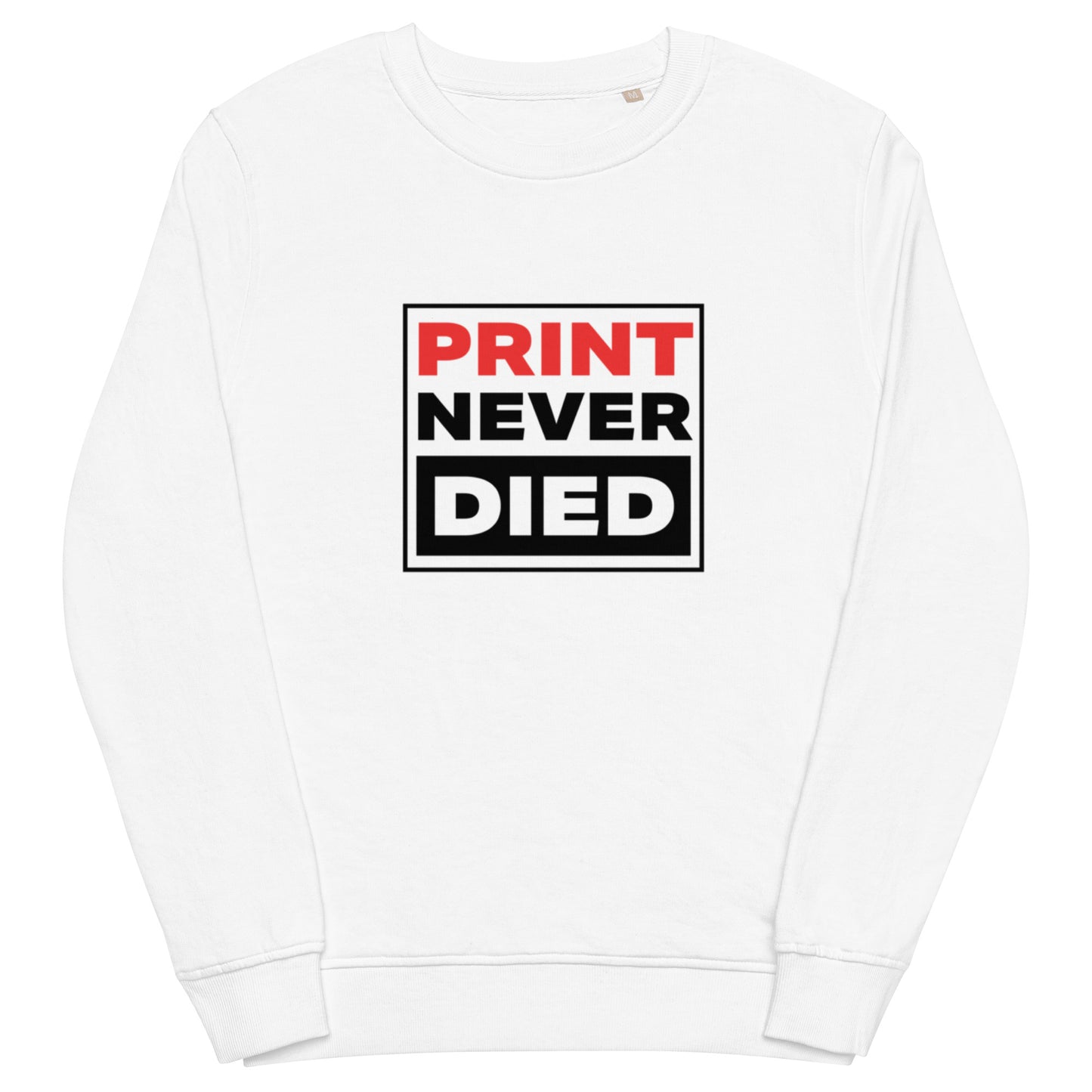 Unisex organic sweatshirt