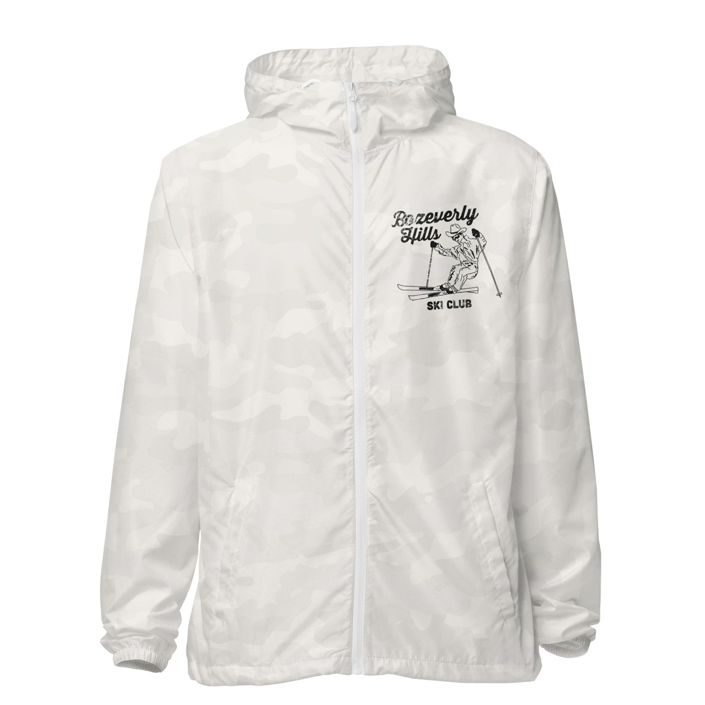 Ski Team...Unisex lightweight zip up windbreaker